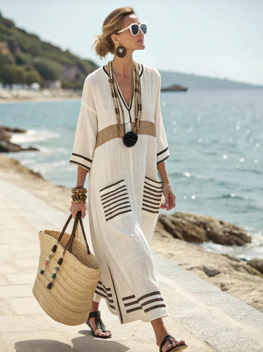 Vera™ Robe de plage fluide