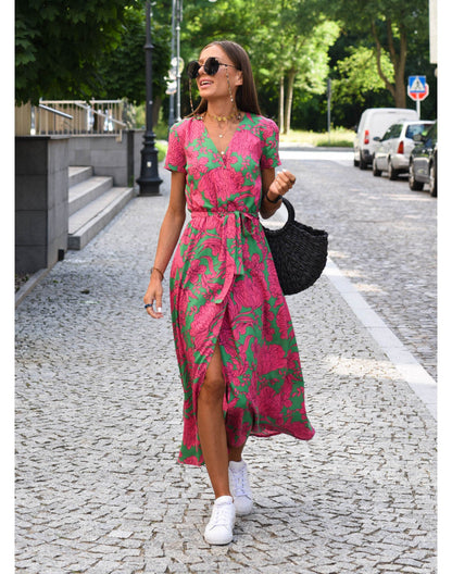 Charlotte™ | Robe Wrap Élégante