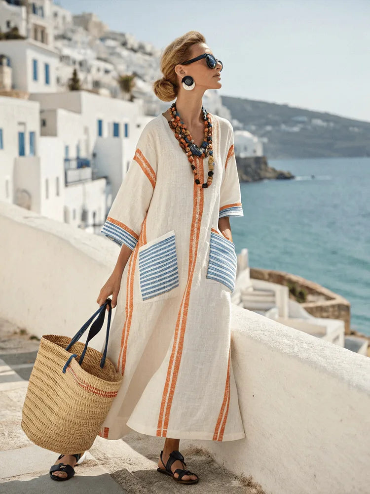 Vera™ Robe de plage fluide