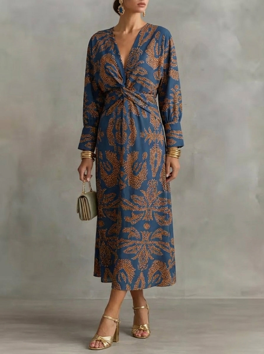 Violet | Robe Maxi A-Line pour Femme Invité de Mariage