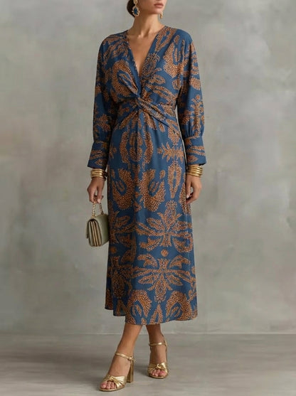 Violet | Robe Maxi A-Line pour Femme Invité de Mariage