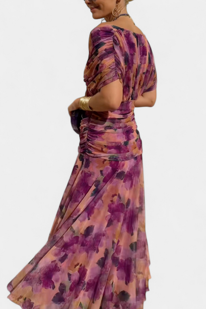 Evira - Robe Élégante Hors Épaule