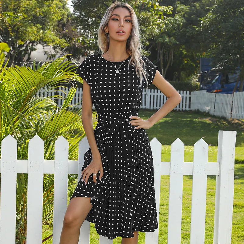Beth - Robe Polka Bloom