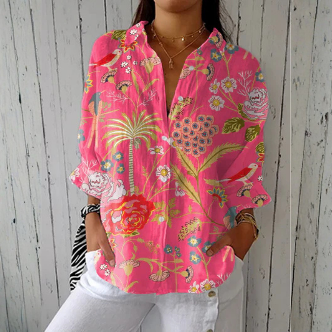Christina | Blouse Tropical Blossom