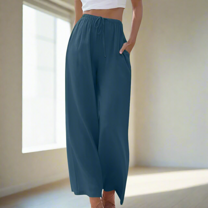 Liam | Pantalons d'Été à Jambes Larges