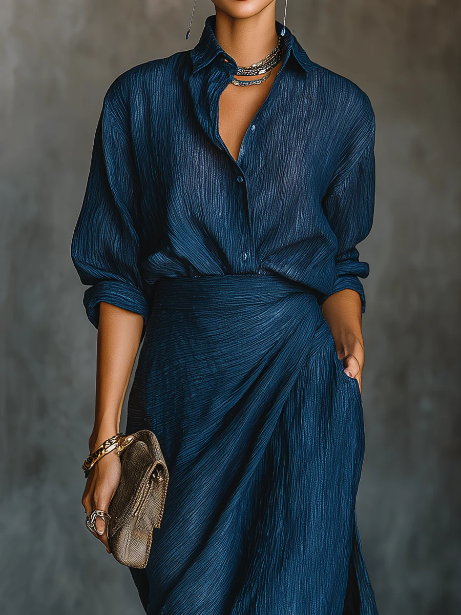 Cielo · Ensemble chemise et jupe longue