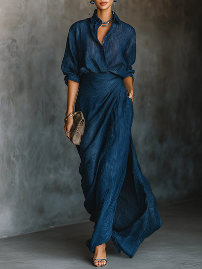Cielo · Ensemble chemise et jupe longue