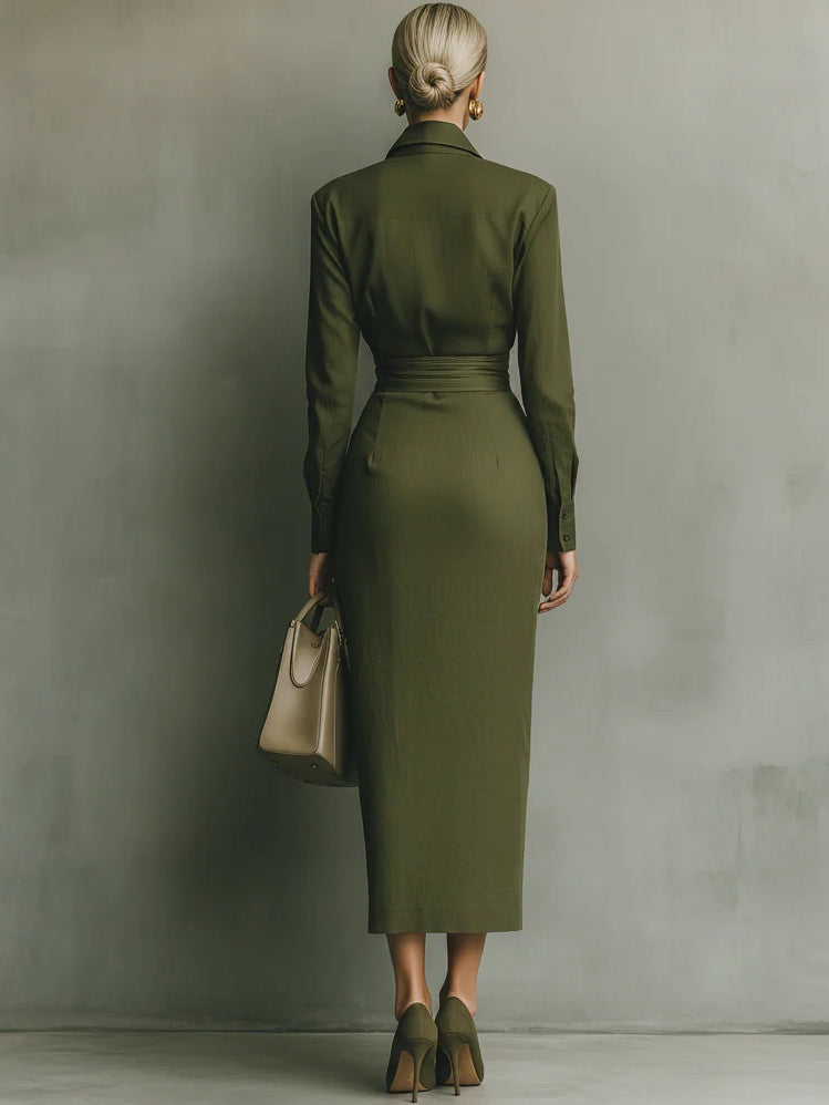 Hera | Robe maxi ajustée élégante
