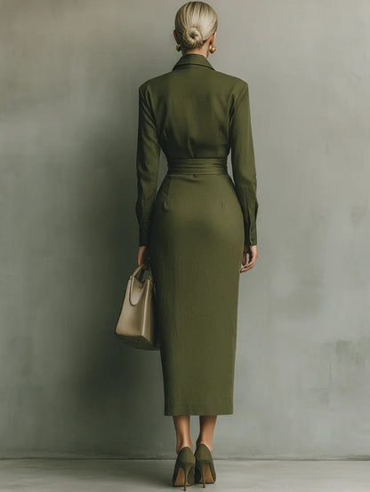 Hera | Robe maxi ajustée élégante