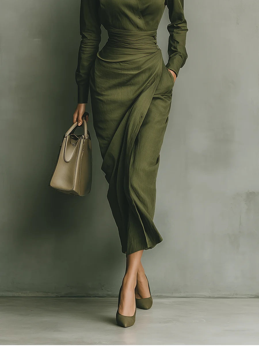 Hera | Robe maxi ajustée élégante