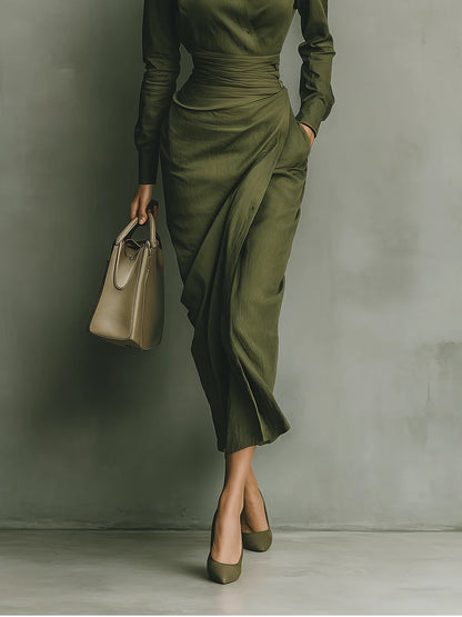 Hera | Robe maxi ajustée élégante