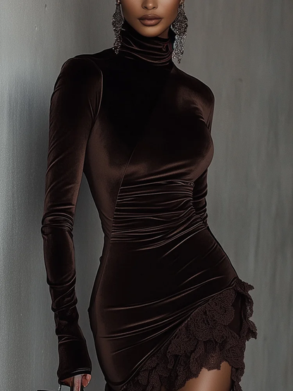 Dalia | Robe mini en dentelle