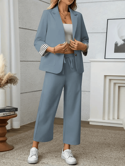 Amélise™ | Ensemble Blazer Femme Chic et Confortable