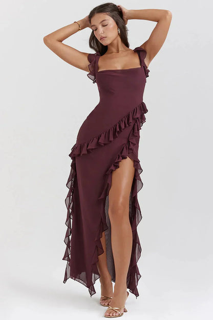 Aveline™ | Robe de soirée à volants élégants