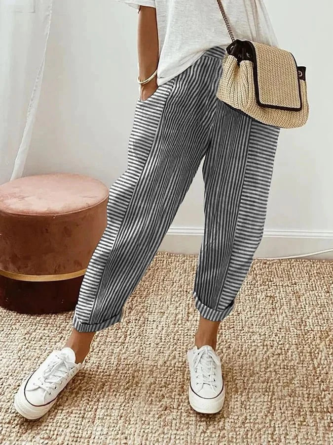 Lola | Pantalons d'Été Décontractés à Coupe Ample