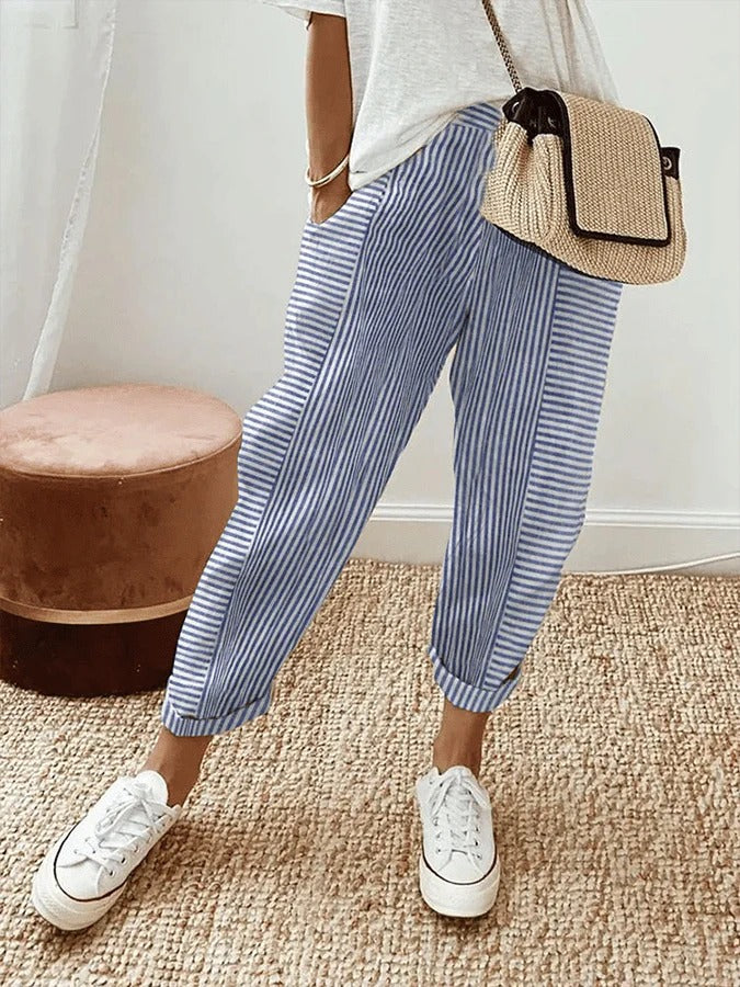 Lola | Pantalons d'Été Décontractés à Coupe Ample