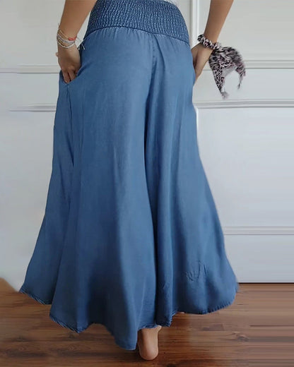 Jasper | Pantalons Taille Haute Smock