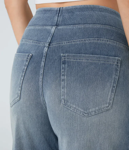 Solène - Jeans à Jambe Large Fit Relaxed
