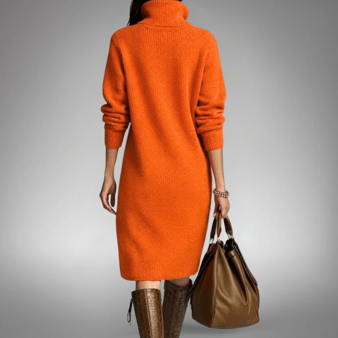 Constance™ | Robe en tricot douce avec boutons