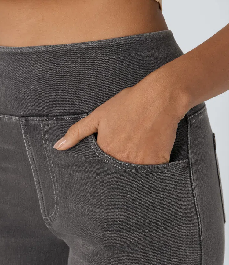 Solène - Jeans à Jambe Large Fit Relaxed