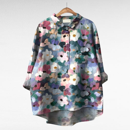 Mireva - Blouse Vintage Élégante