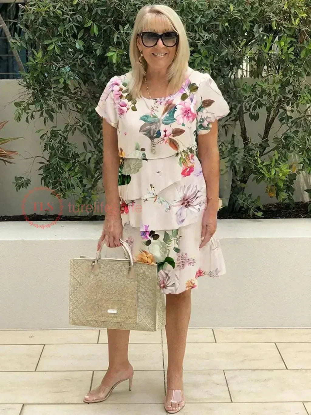 Phoebe - Robe à Volants Bloom