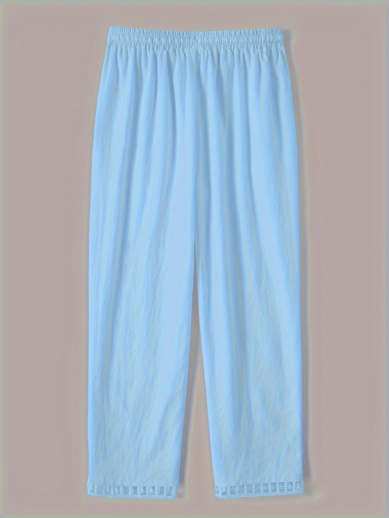 Wren – Pantalons Cropped Relax avec Détails Contrastés