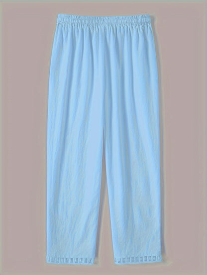 Wren – Pantalons Cropped Relax avec Détails Contrastés
