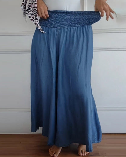Jasper | Pantalons Taille Haute Smock