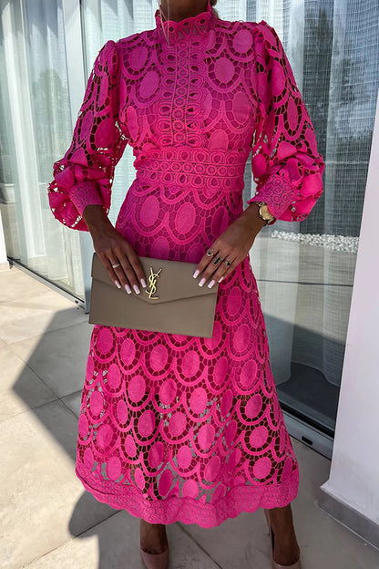 Hélène · Robe romantique en dentelle élégante