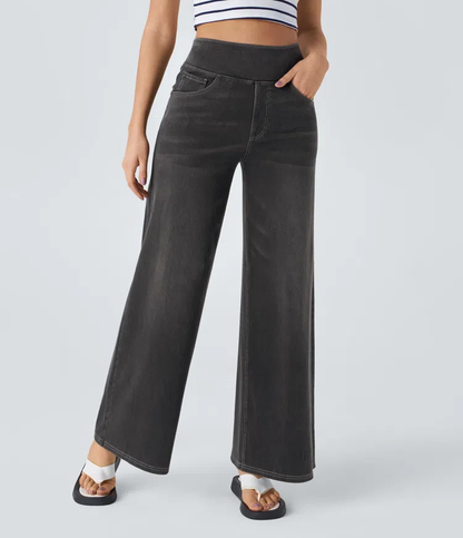 Solène - Jeans à Jambe Large Fit Relaxed