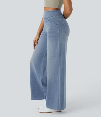 Solène - Jeans à Jambe Large Fit Relaxed