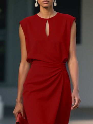 Marie · Robe midi raffinée