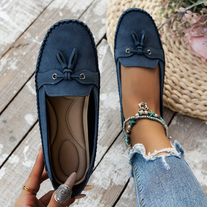 Nadine™ - Mocassins classiques avec détail à franges