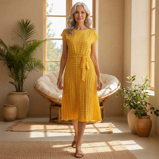 Beth - Robe Polka Bloom