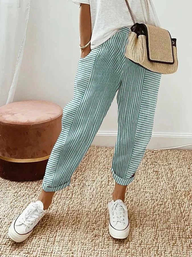 Lola | Pantalons d'Été Décontractés à Coupe Ample