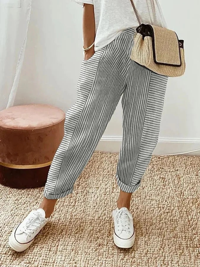 Lola | Pantalons d'Été Décontractés à Coupe Ample