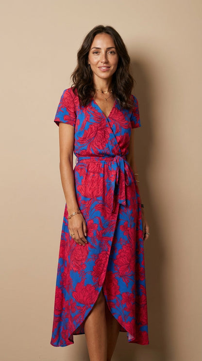 Charlotte™ | Robe Wrap Élégante