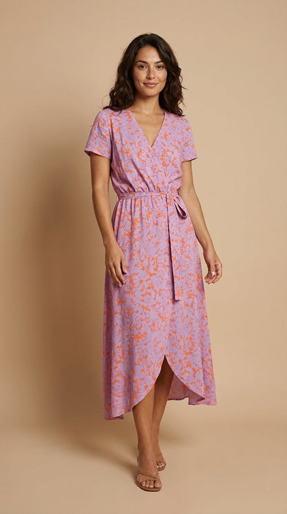 Charlotte™ | Robe Wrap Élégante