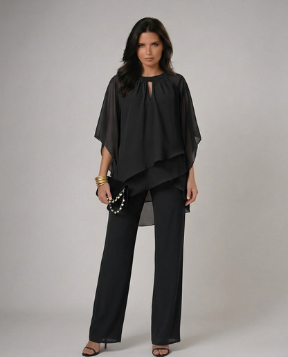 Concha · Ensemble décontracté avec chemise et pantalon large
