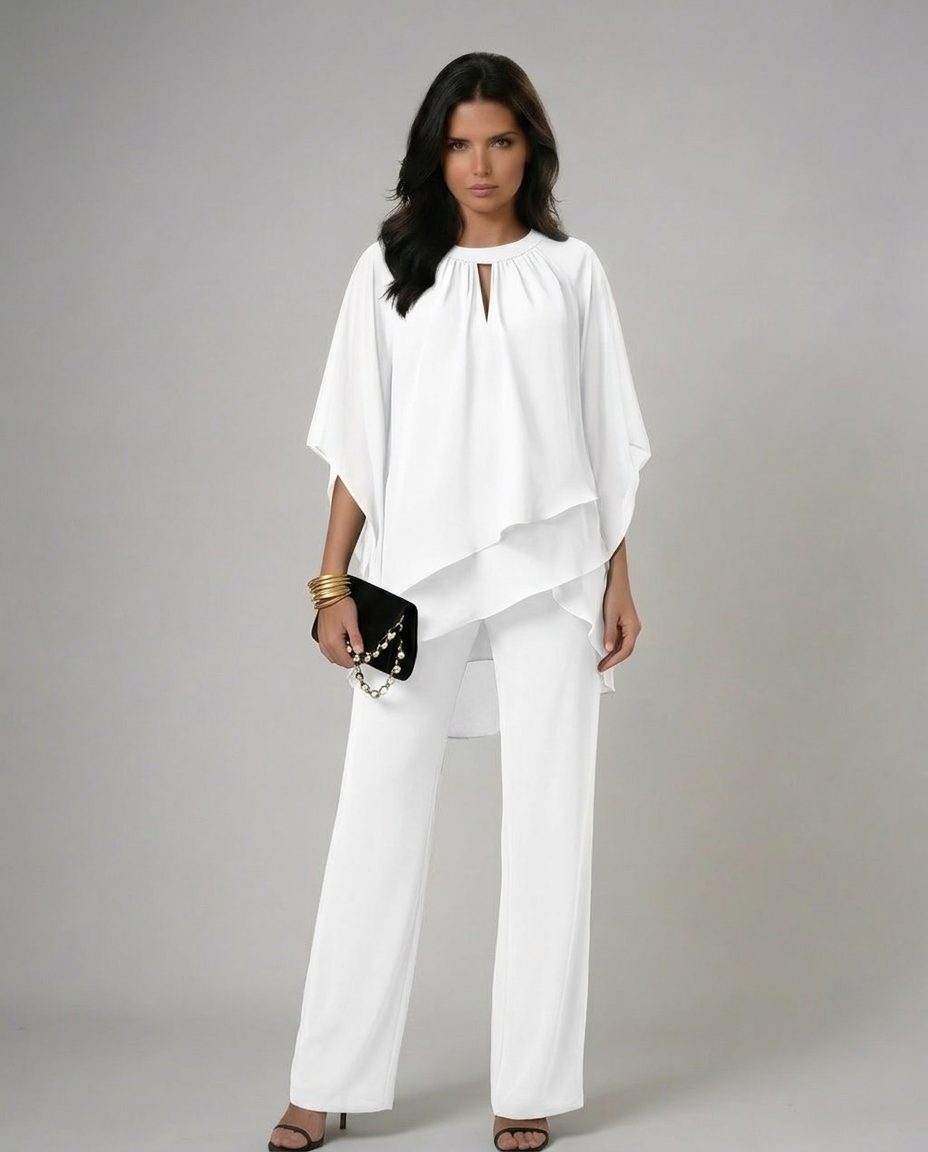 Concha · Ensemble décontracté avec chemise et pantalon large
