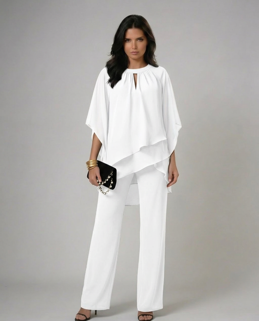 Concha · Ensemble décontracté avec chemise et pantalon large