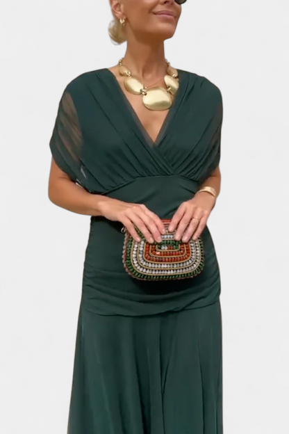 Evira - Robe Élégante Hors Épaule