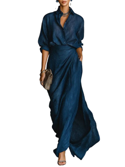 Cielo · Ensemble chemise et jupe longue