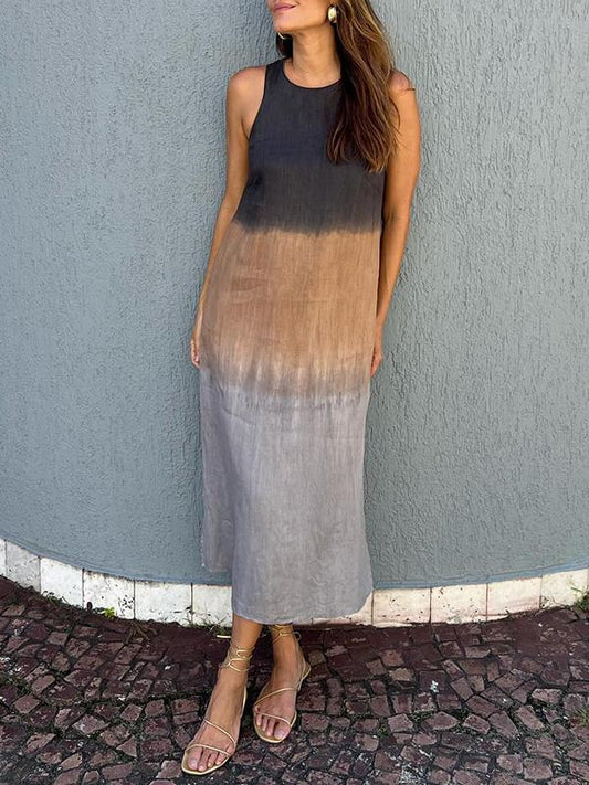 Heather - Robe Dégradée Décontractée
