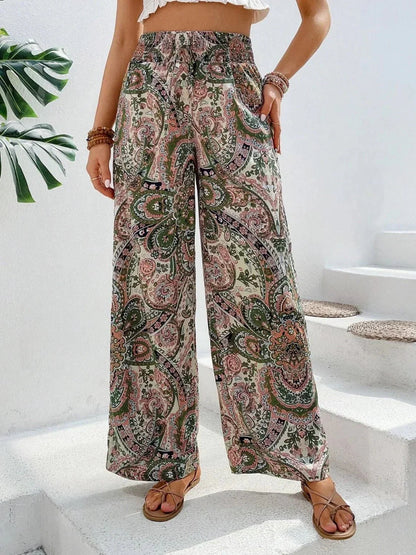 Lauren™ | Pantalon large imprimé