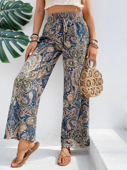 Lauren™ | Pantalon large imprimé