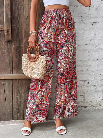 Lauren™ | Pantalon large imprimé