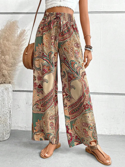 Lauren™ | Pantalon large imprimé