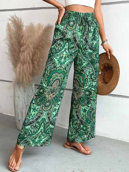 Lauren™ | Pantalon large imprimé